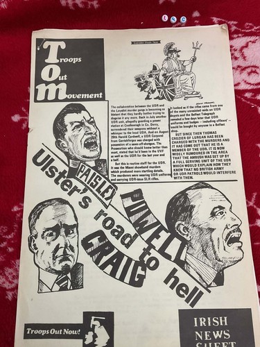 Rare troops out movement 1975 - rare,