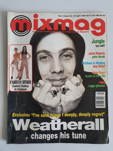 Mixmag magazine april 1994 - mixmag,