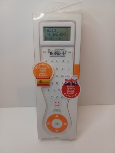 Electronic dictionary bookmark - dictionary,