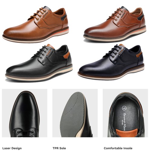 Men casual oxford - men's, dress