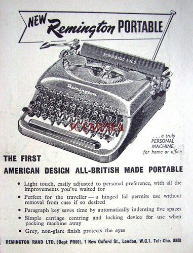 Remington portable - 'remington',