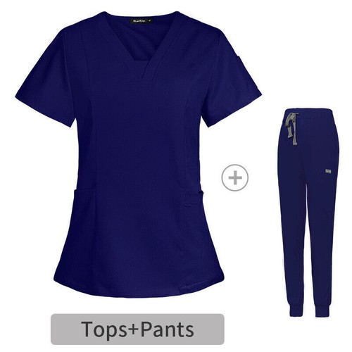 Women stretch jogger scrub set - women,