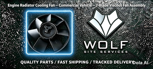 Radiator cooling fan daf - cooling,