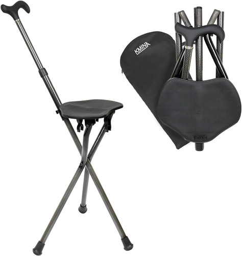 Kmina walking stick - stick, seat
