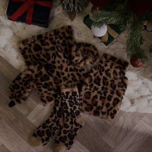 Leopard hot water bottle gift - water,