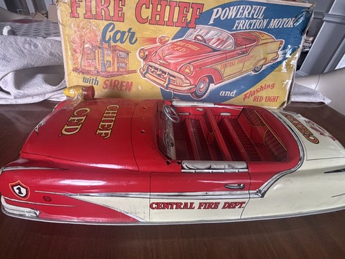 Vintage marx tin fire - marx,