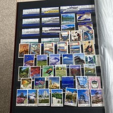 Japan Used 82 Yen Stamps Including 2014 Shinkansen Train Set