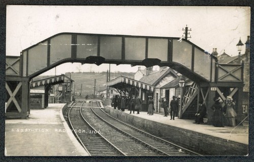 Radstock railway station - railway,