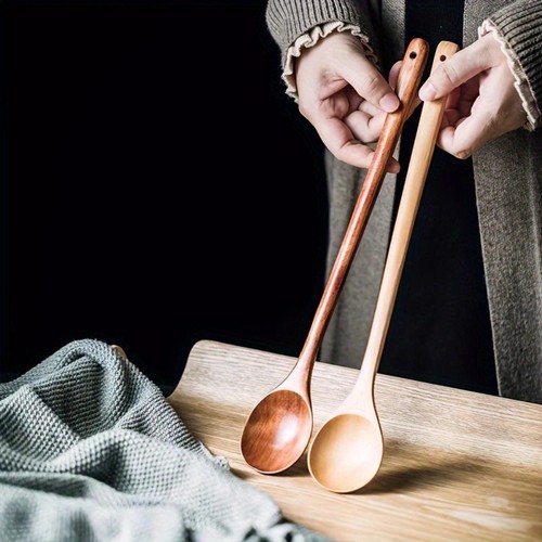 Long handle wooden cooking - handle,