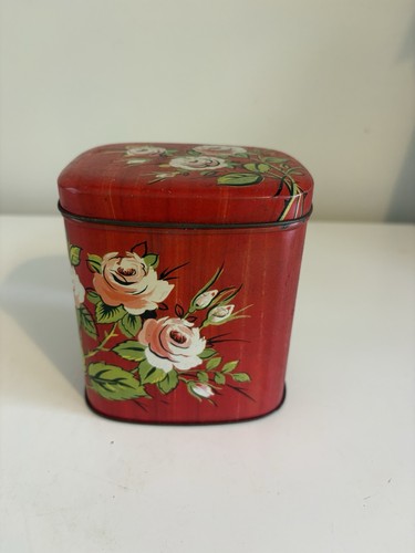 Vintage floral storage - floral,