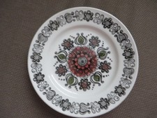 Vintage Broadhurst Ceramic Side Plate Kathie Winkle Romany - Diameter 17cm