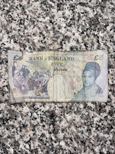 Bank england five - of,