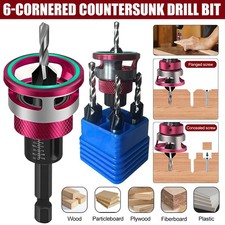 6PCS Woodworking Countersink