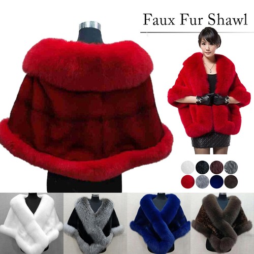 Women luxury fluffy faux - luxury, fur