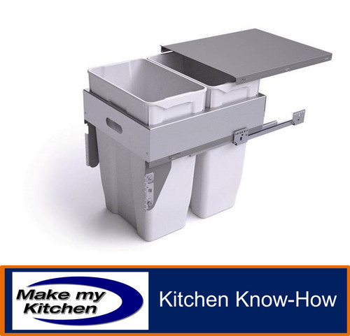 Kitchen bin integrated - bin, pull