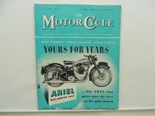 April 1952 THE MOTORCYCLE