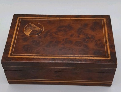 Art deco burr walnut - art, marquetry