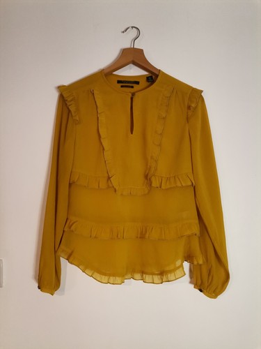 Scotch soda sheer - soda, ruffle