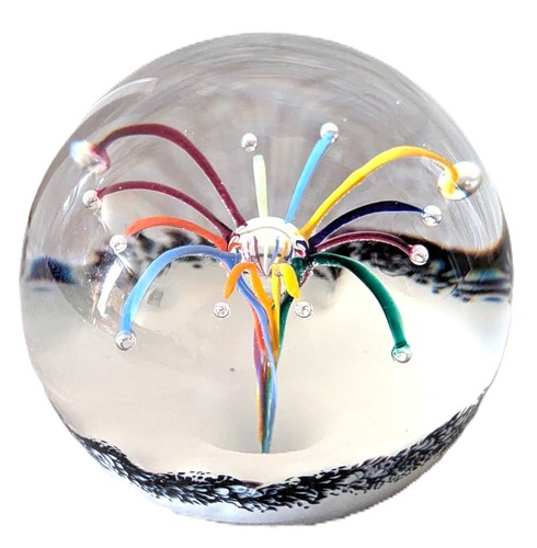 Selkirk glass paperweight - selkirk,