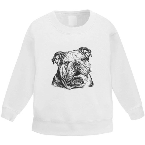 English bulldog portrait - bulldog, portrait'