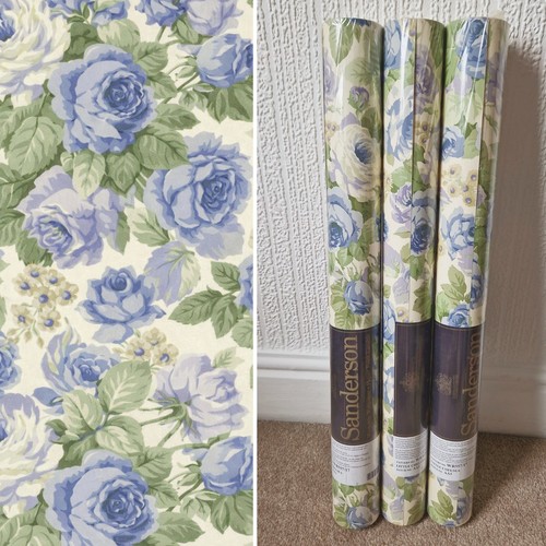 Sanderson wallpaper rolls - x3,