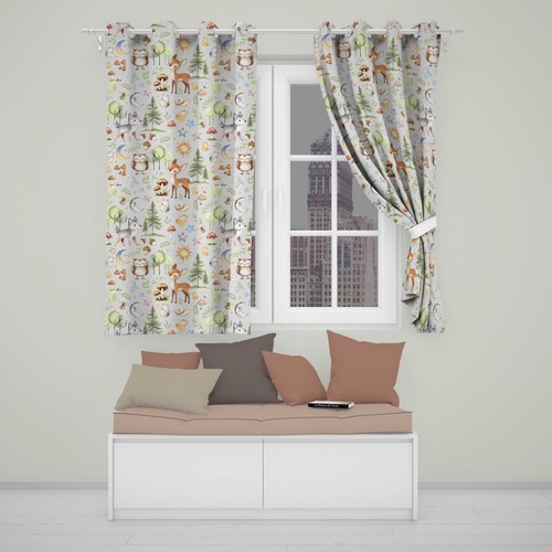 Blackout eyelet curtains - blackout,