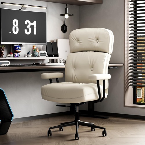 Office gaming chair cream with - chair,
