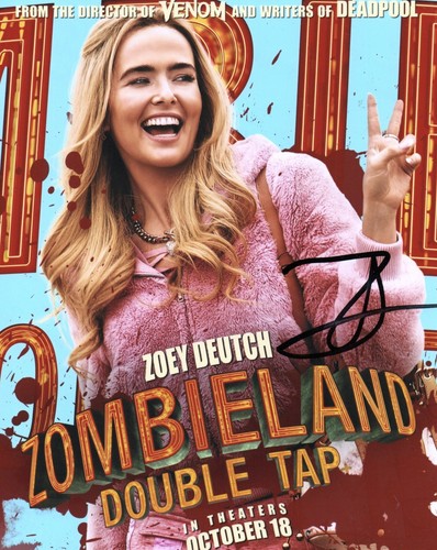 Zoey deutch signed - deutch, photo