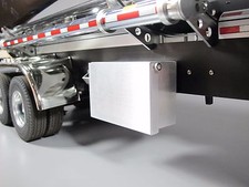 Aluminum tool box with - box, lid