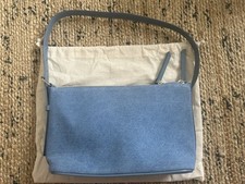 Apc Sac Vera Shoulder / A.P.C. Blue Cotton Leather Brand New Handbag