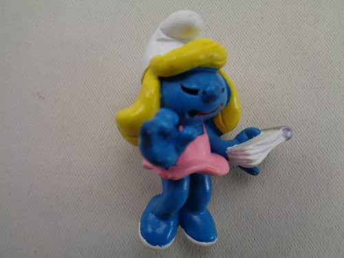 Vintage smurfs smurfette - vintage,
