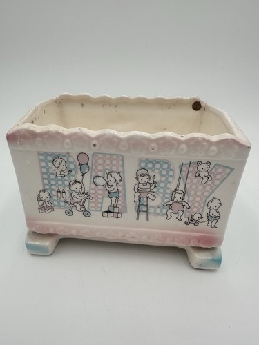 Planter porcelain pot gift - pot,
