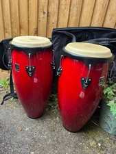 Performance Percussion conga drums Cherry Red