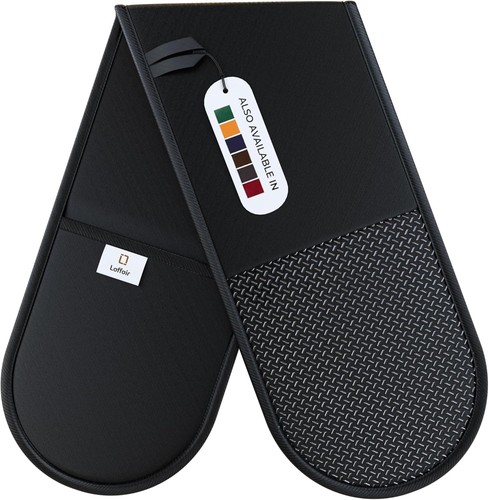 Double oven gloves heat - oven,