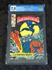 Novedades Editores 1981 Mexico Fantastic Four #52 CGC 7.5 White Black Panther!