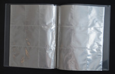 Empty Plastic Binder/Folder/Album for Trading Cards Protection [hold 540 cards]