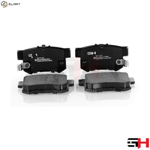 Brake pad set disc - brake,