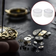 2 Pieces Flat Design Glass Bottles for Accuracy Measurement Lab Equipment