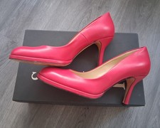 HOBBS VITELLINO SHOES RED