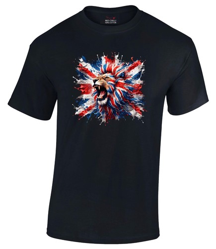 Union jack lion - union, t-shirt