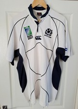 Canterbury Scotland Rugby World Cup 2007 Shirt Size Large