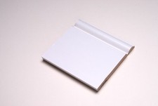 Skirting Boards  MDF  White Foil  Torus 130 x 15 x 2400mm