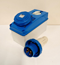 GEWISS GW66205N  IP67  4 Pin 16A 230V  Socket Outlet + 16A Plug  IP67 (600971)