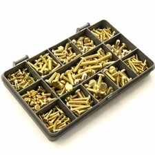 270 ASSORTED PIECE SOLID BRASS