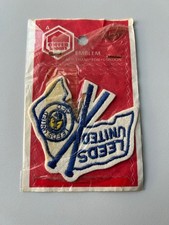 Vintage Coffer Patch - Leeds United flags   -  New Old Stock - damaged