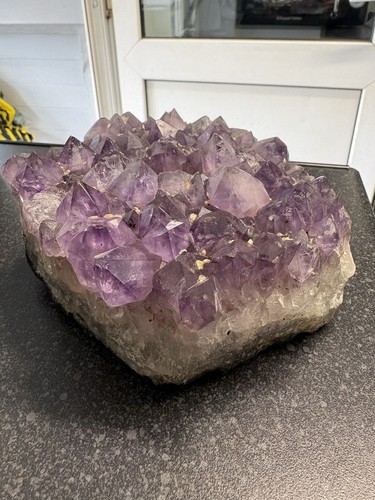 Lovely large amethyst cluster - lovely,