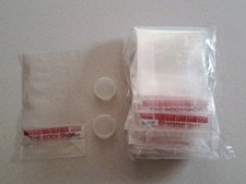2 x Body Shop Sample Pots 5ml & approx. 90 x Bags