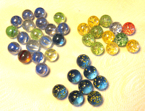 Variety vintage marbles - variety, 3