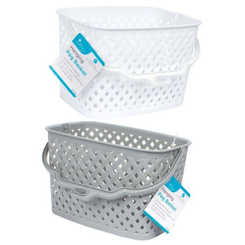 Strong plastic peg basket pegs - strong,