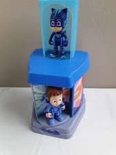 PJ Masks blue catboyTransformation Tower Elevator Playset With Toy Figures
